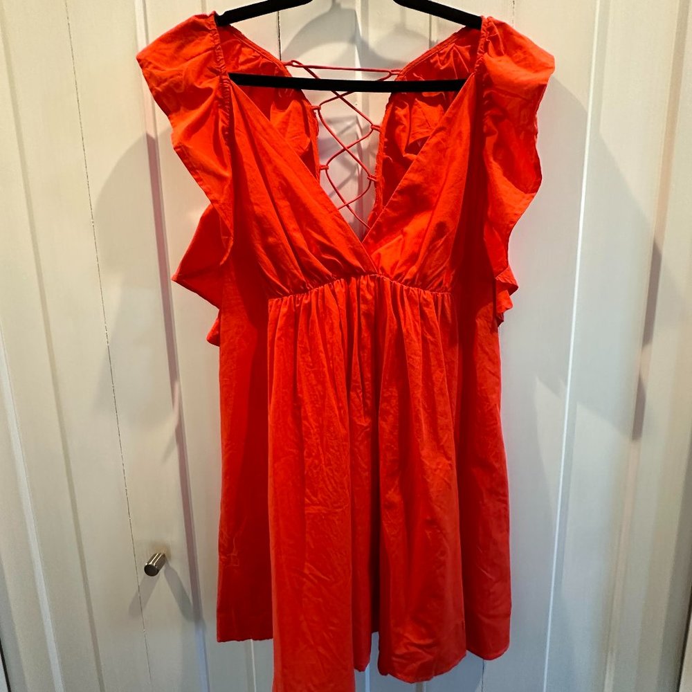 Red Babydoll Dress